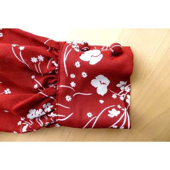 REFORMATION Susanna Midi Wrap Dress Bryce Floral Print Sustainable XS NWT $248 - Picture 10 of 10